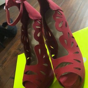 Red Platform Heel!